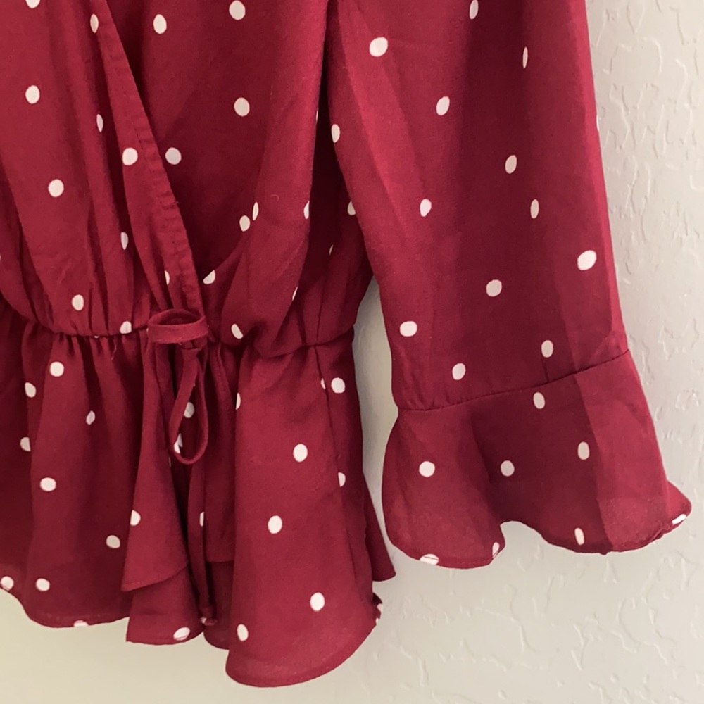 Le Kate wrap top - Picture 3 of 3
